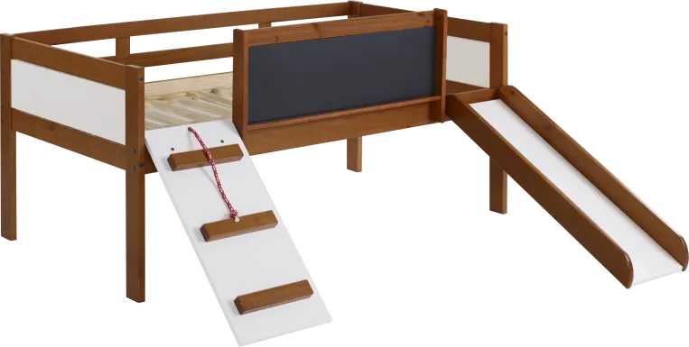 Isherwood Brown Twin Low Loft Bed