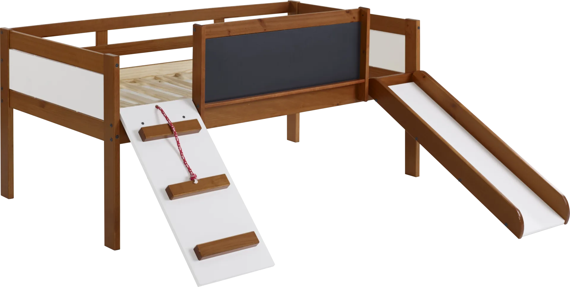 Isherwood Brown Twin Low Loft Bed - Image 1