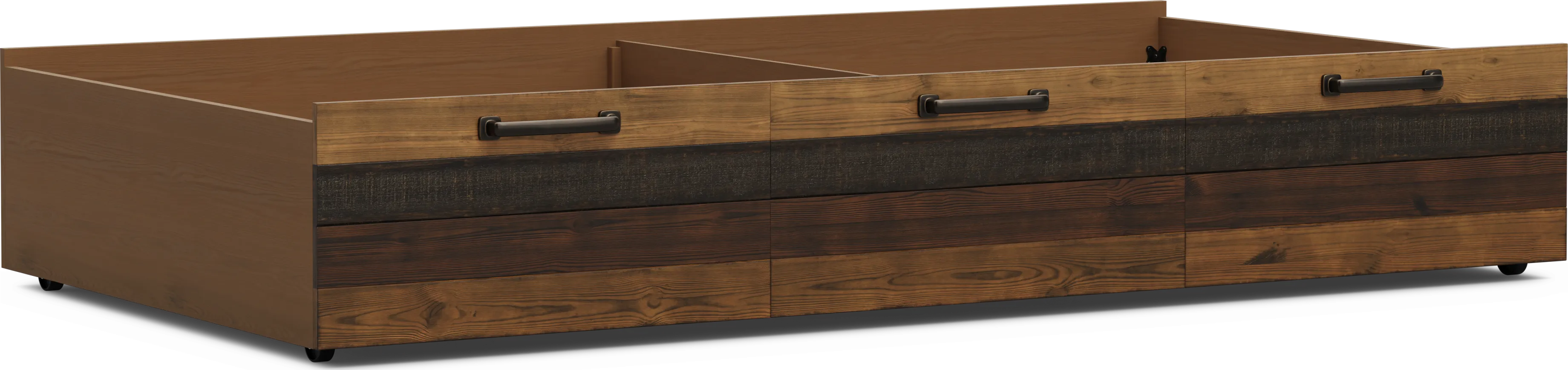 Kids Westover Hills Jr Brown Twin Storage Trundle - Thumbnail - Image 1