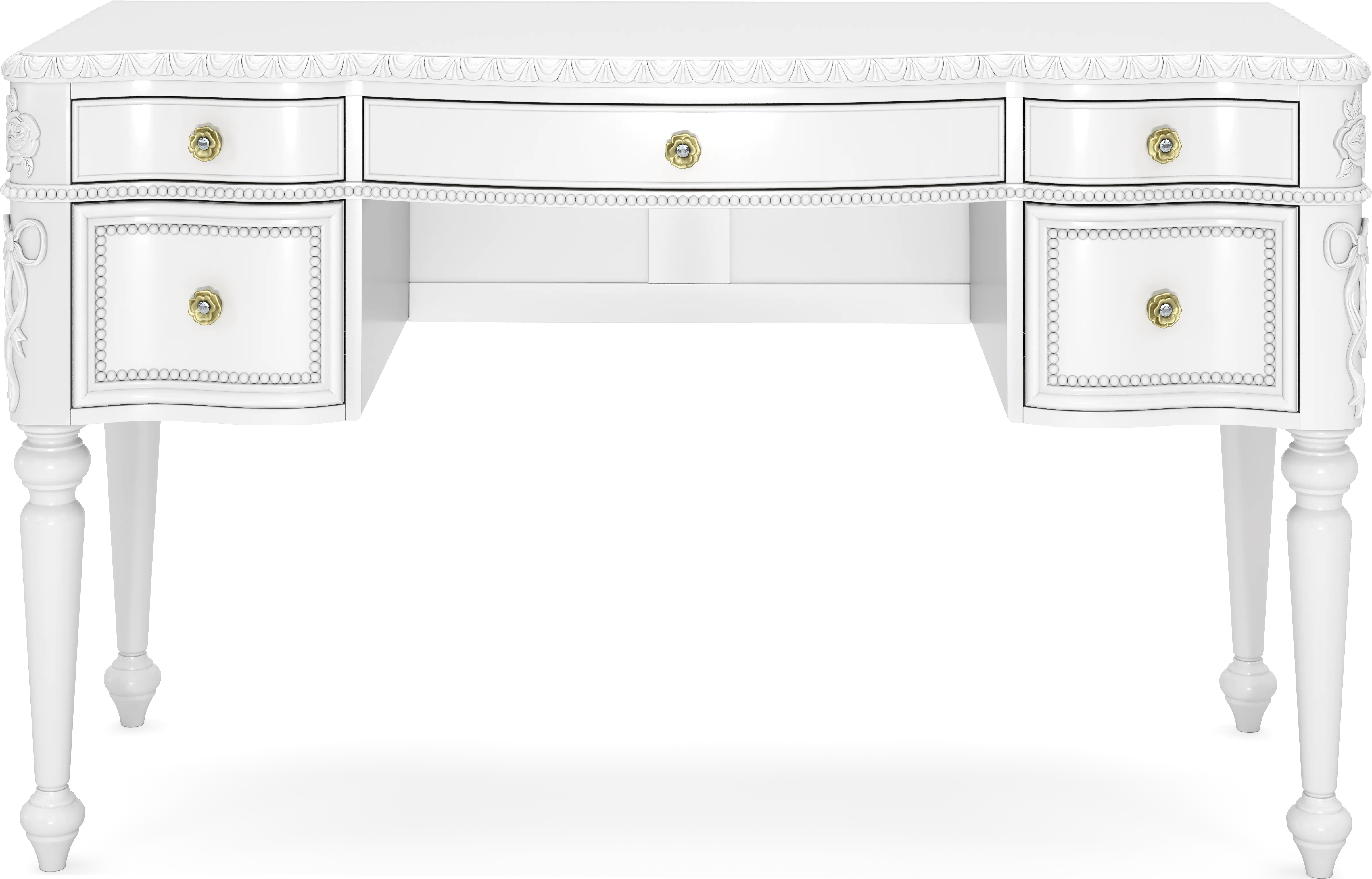 Disney Princess Sparkle White Full Castle Bedroom - Thumbnail - Image 5