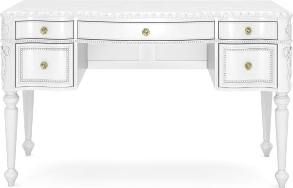 Disney Princess Sparkle White Desk