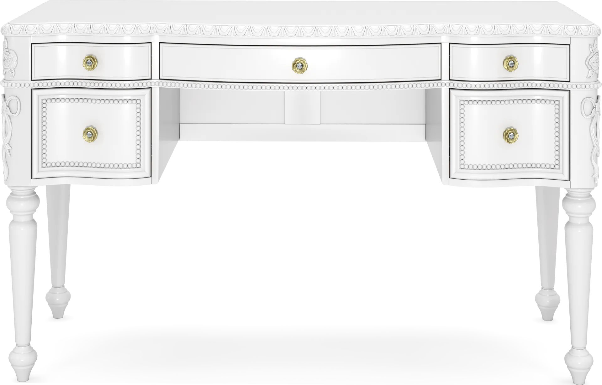Disney Princess Sparkle White Desk - Image 1