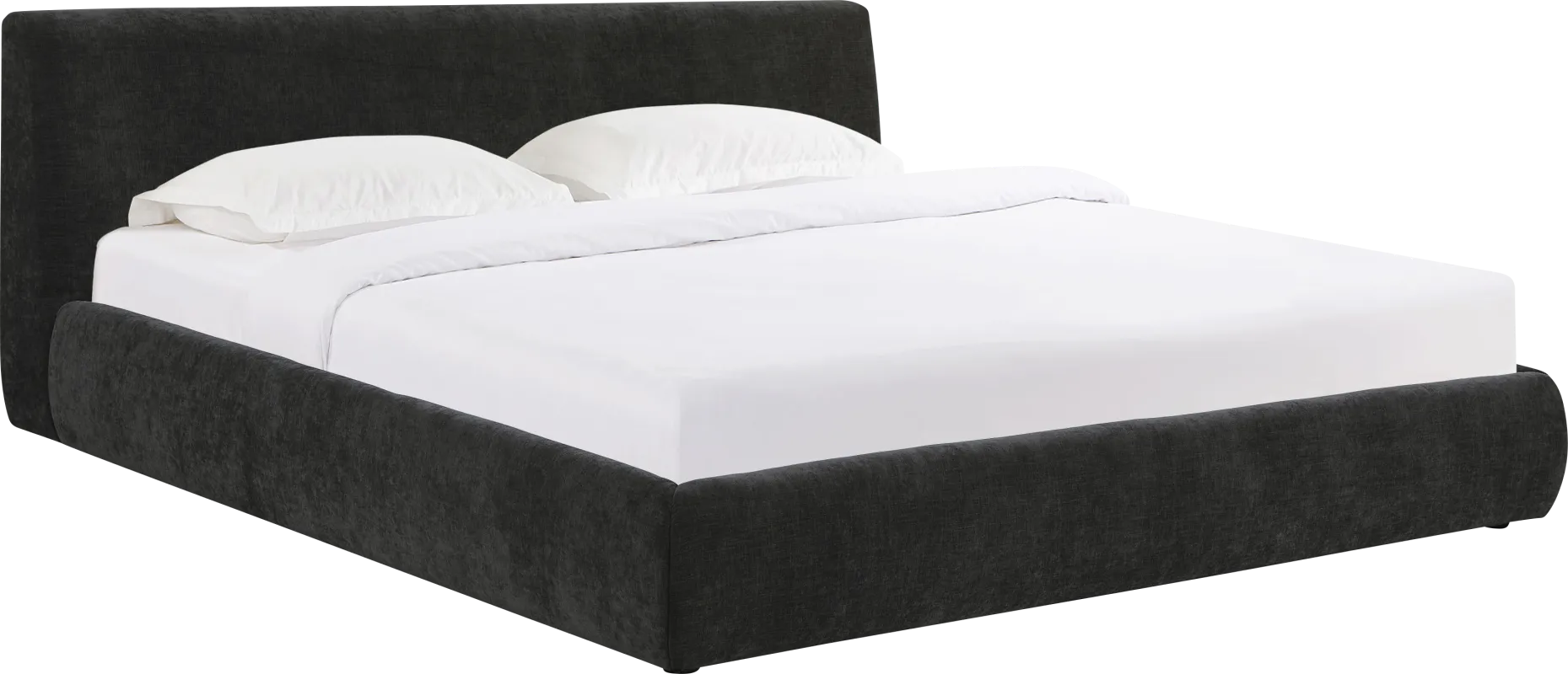 Forswall III Black King Bed