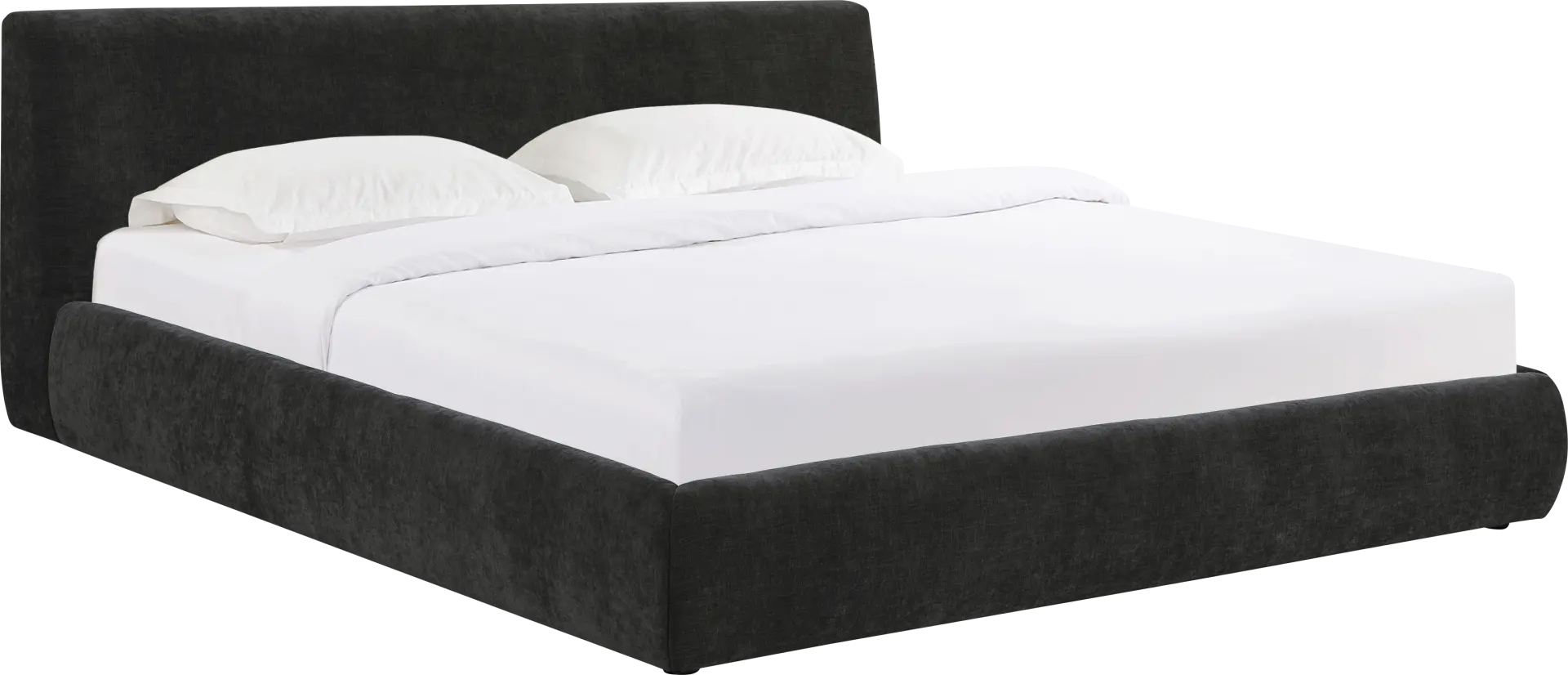 Forswall III Black King Bed