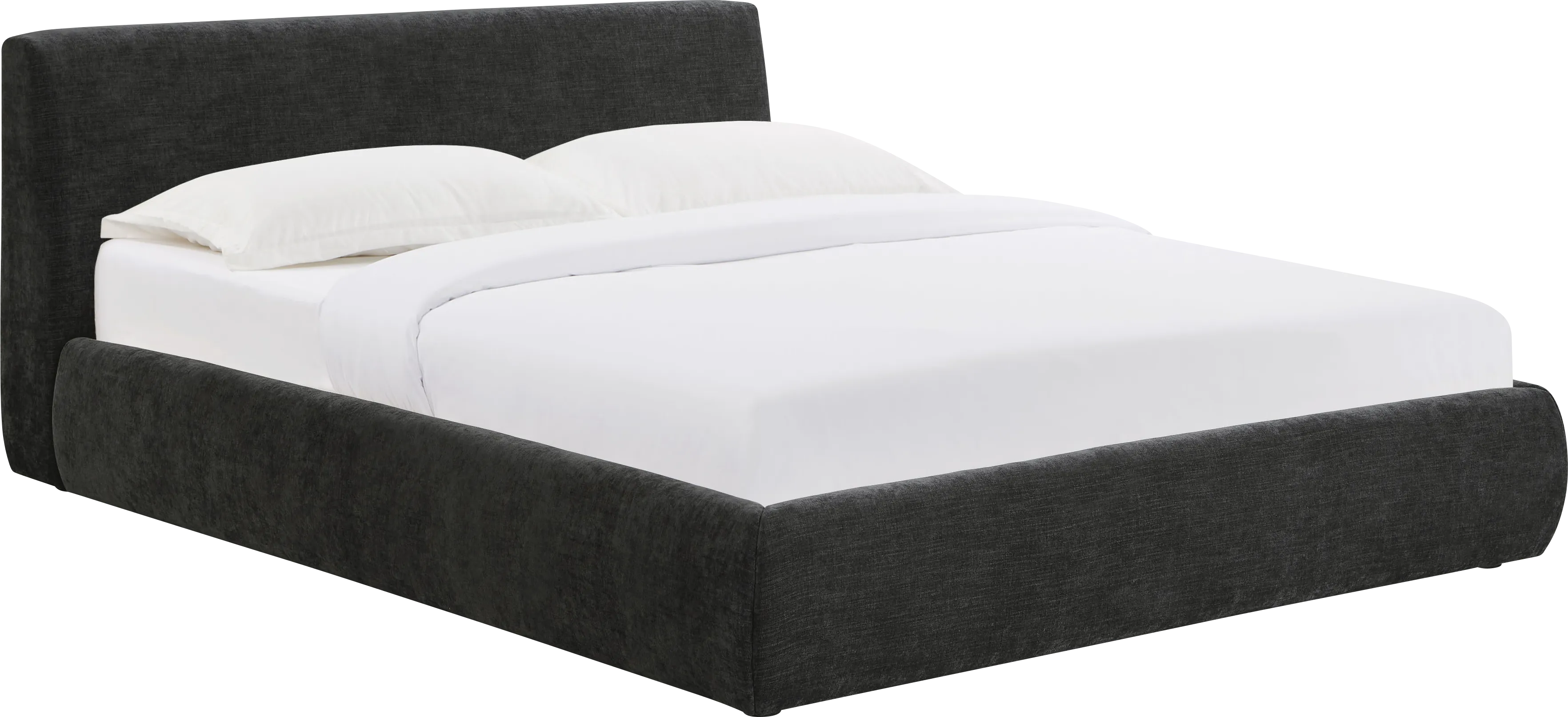 Forswall III Black Queen Bed - Thumbnail - Image 1