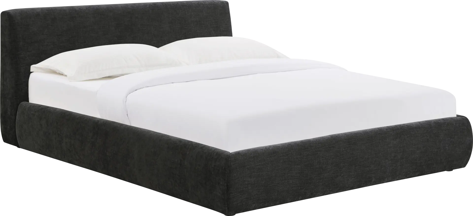 Forswall III Black Queen Bed