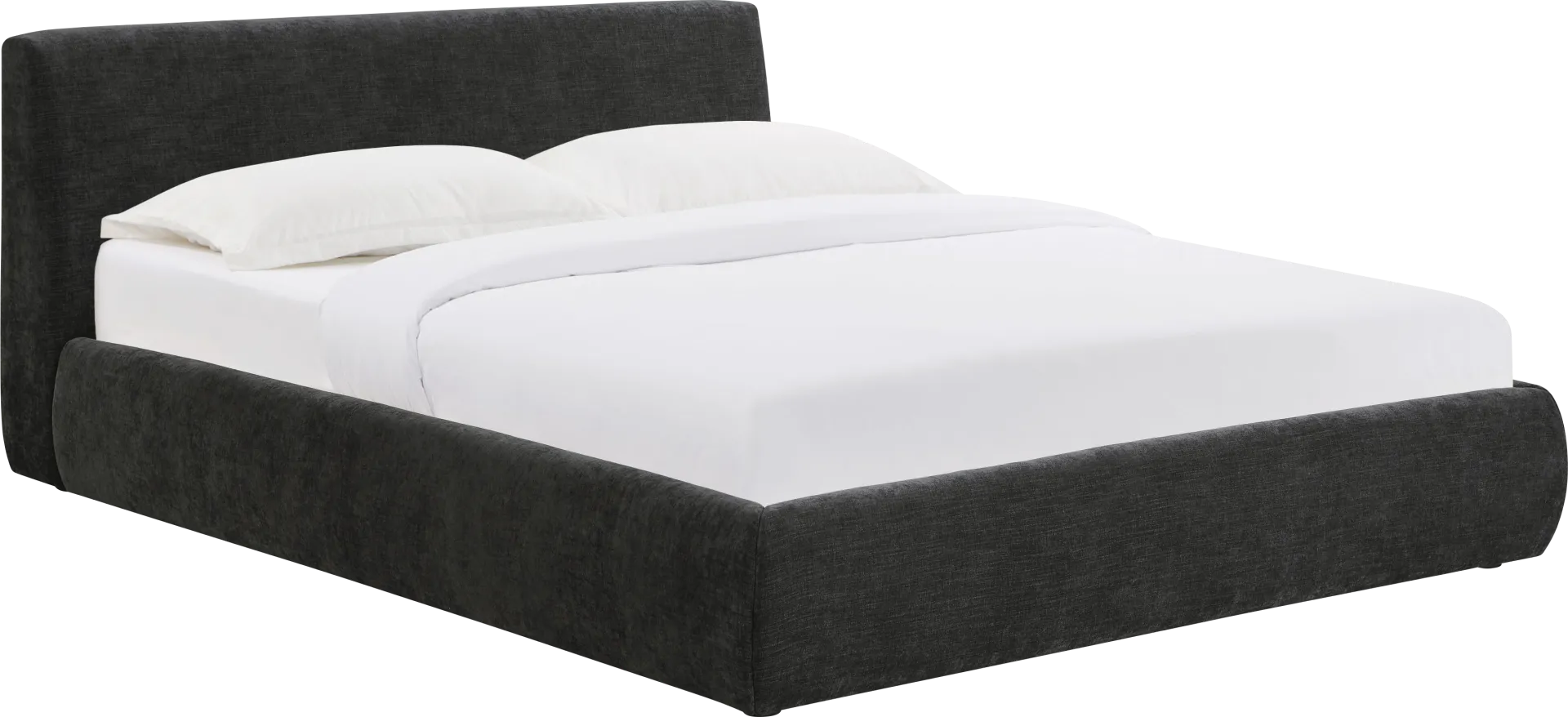 Forswall III Black Queen Bed - Image 1