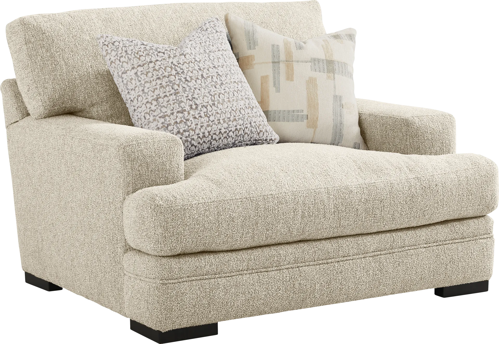 Channel Park Oatmeal Chair - Image 1