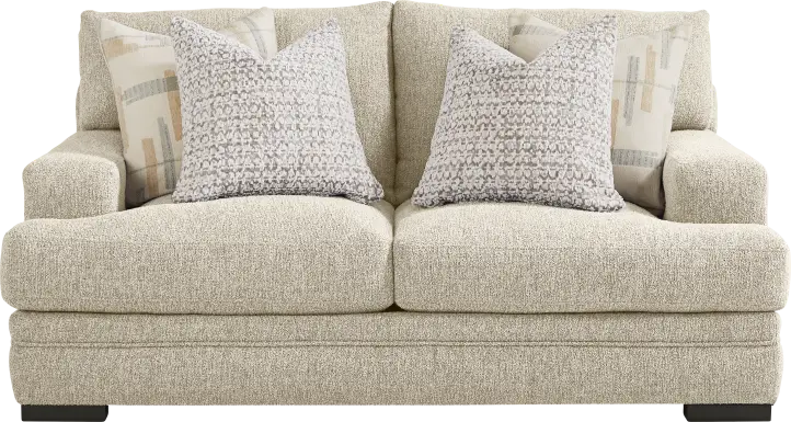 Channel Park Oatmeal Loveseat