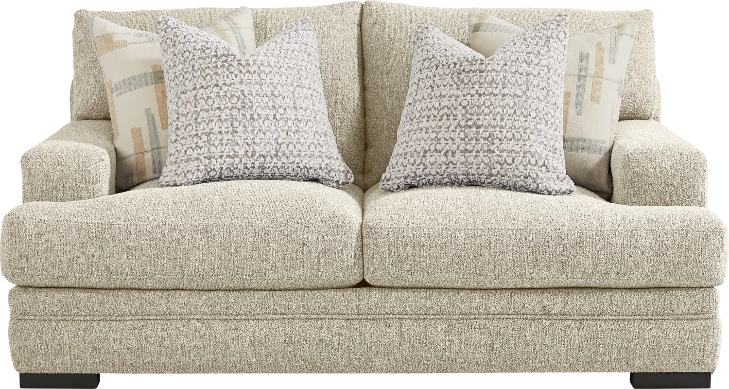 Channel Park Oatmeal Loveseat