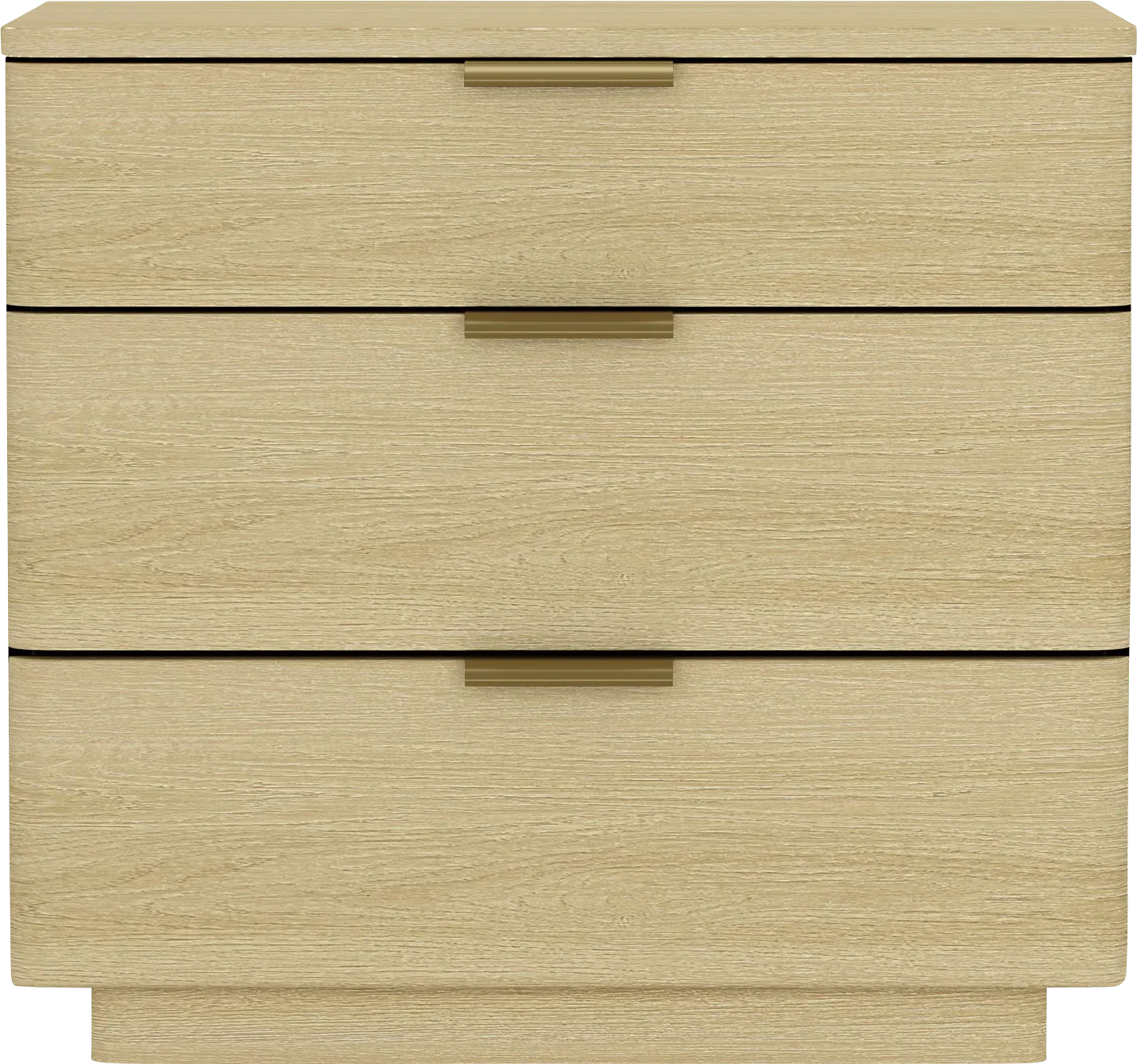 Stormways Brown and Gold Nightstand - Image 1