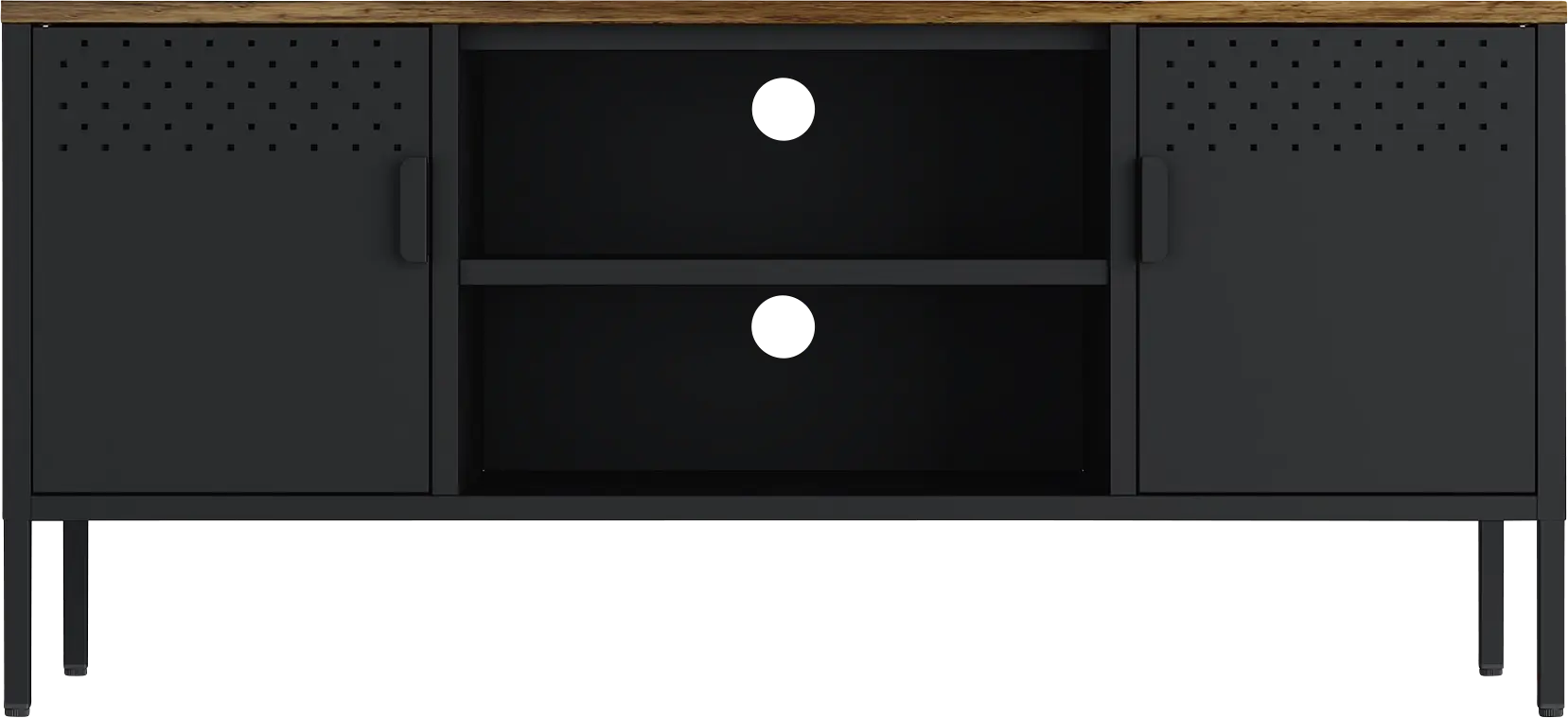 Shadoworks Black 47.5 in. Console