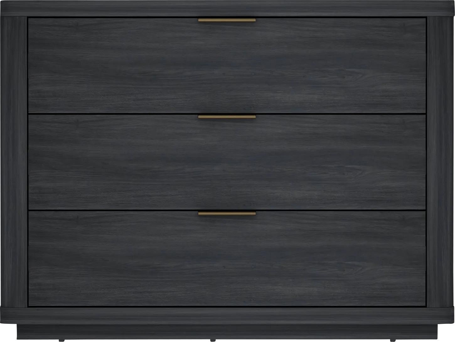 Golddale II Charcoal Gray Nightstand - Image 1
