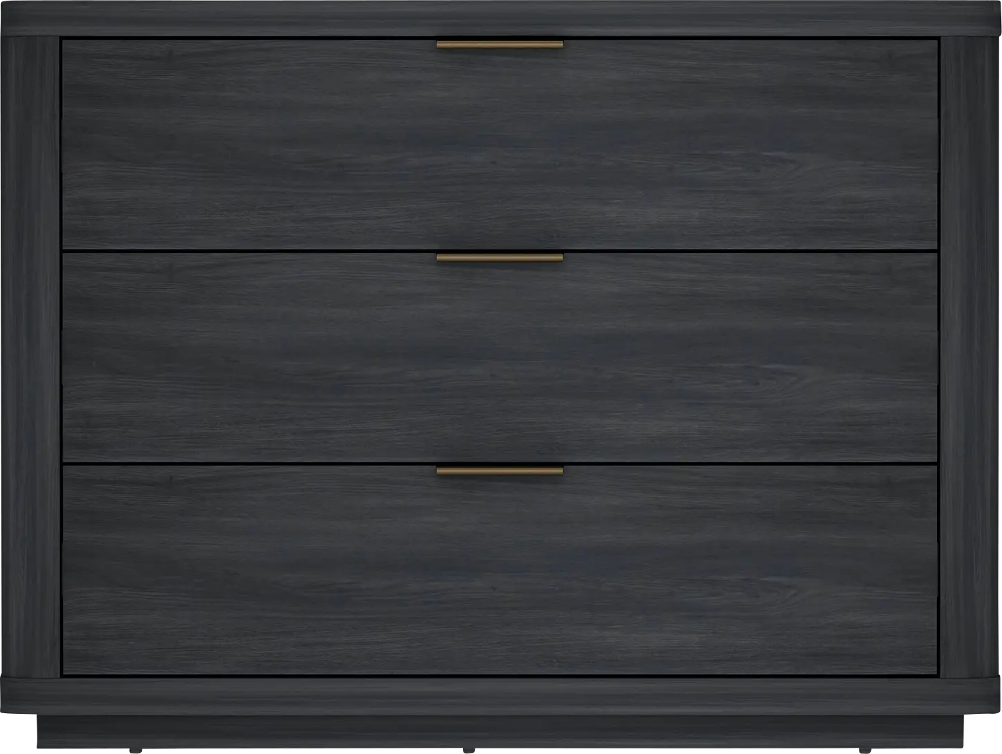 Golddale II Charcoal Gray Nightstand