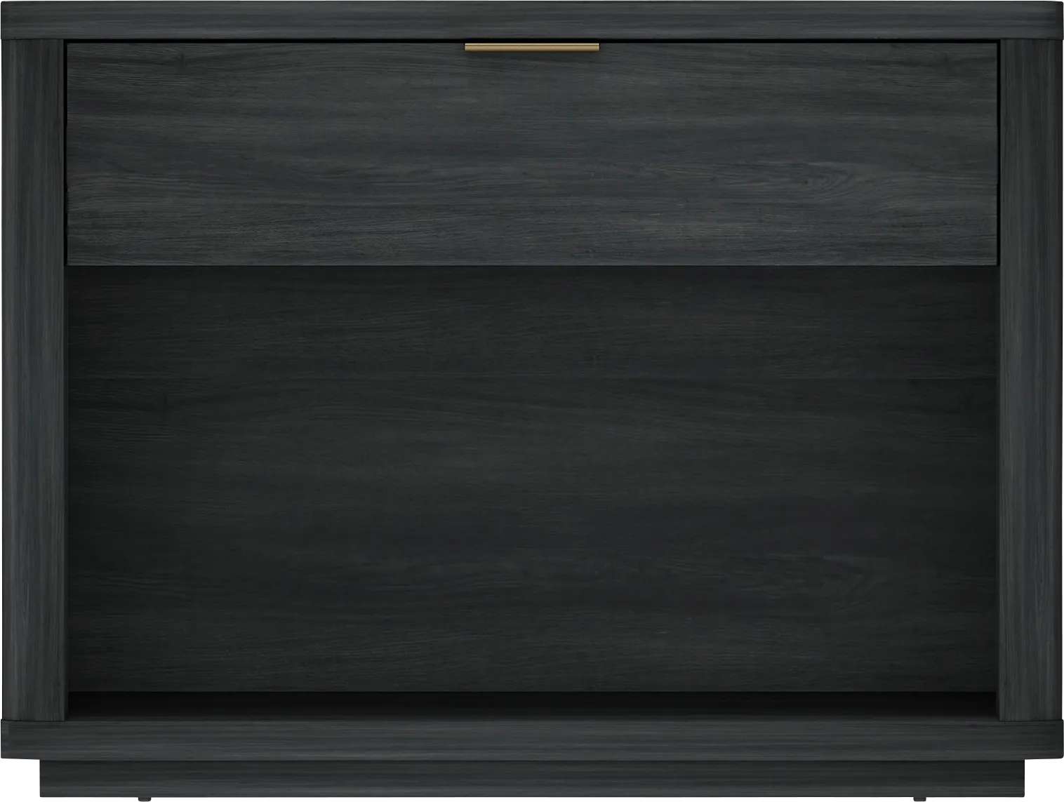 Golddale I Charcoal Gray Nightstand - Thumbnail - Image 1