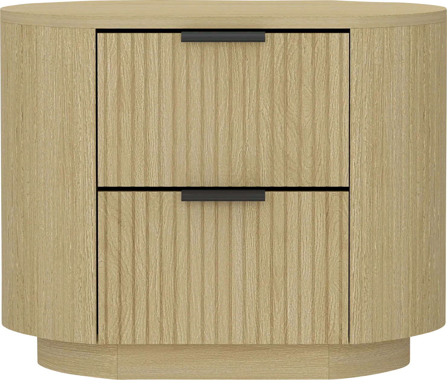 Crowpaw Brown and Black Nightstand