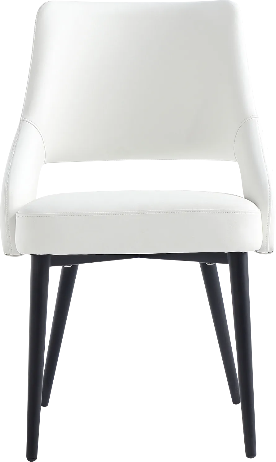 Owlwell White Dining Chair - Thumbnail - Image 1