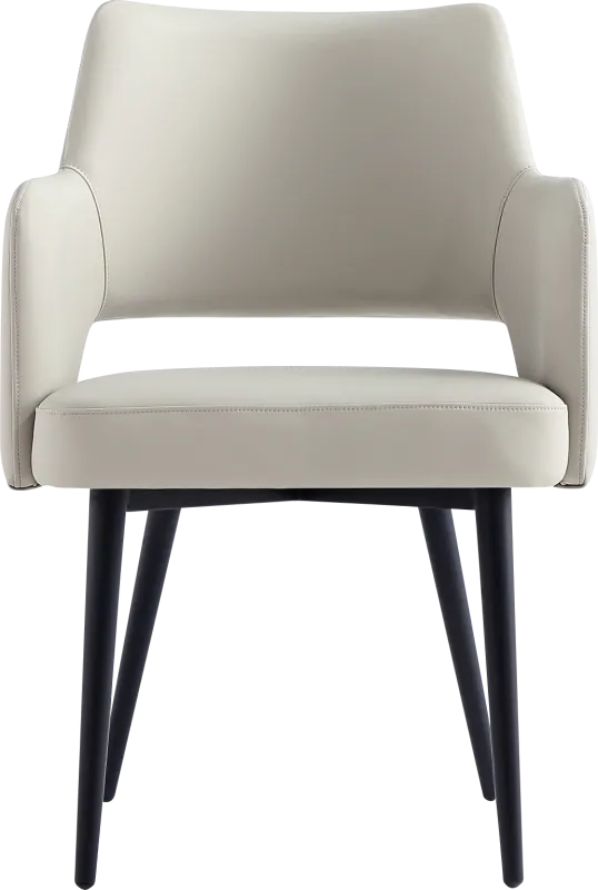 Owlwell Gray Arm Chair