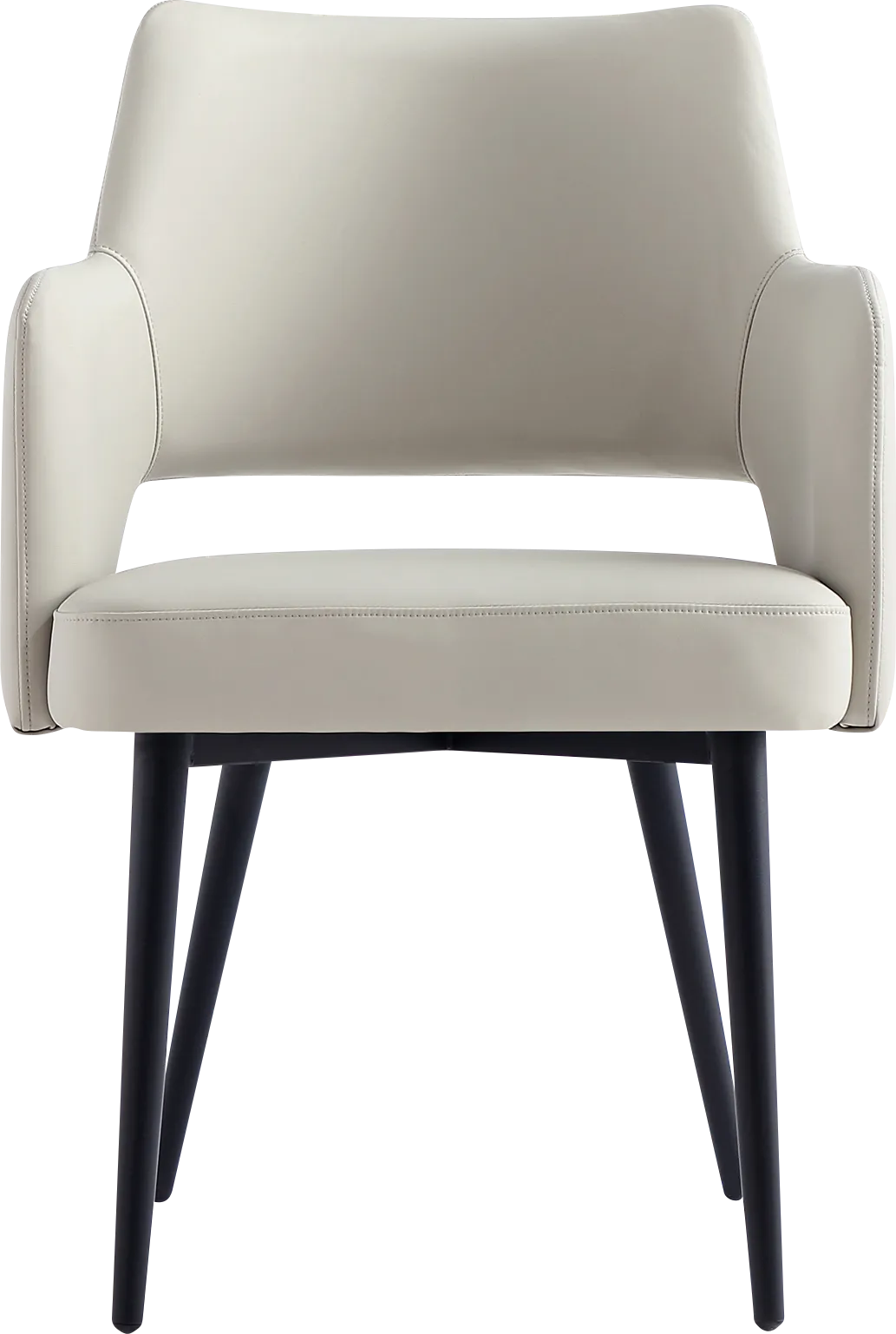 Owlwell Gray Arm Chair - Image 1