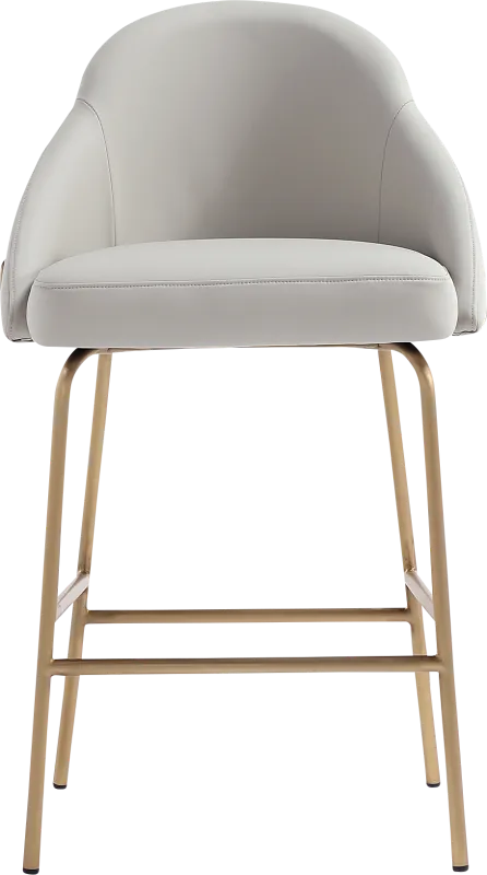 Acewalk II Gray Counter Height Stool