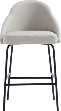 Acewalk I Gray Counter Height Stool