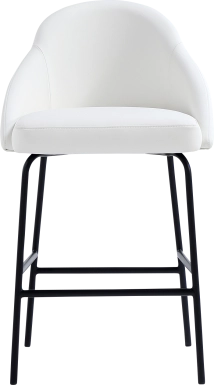 Acewalk I White Counter Height Stool