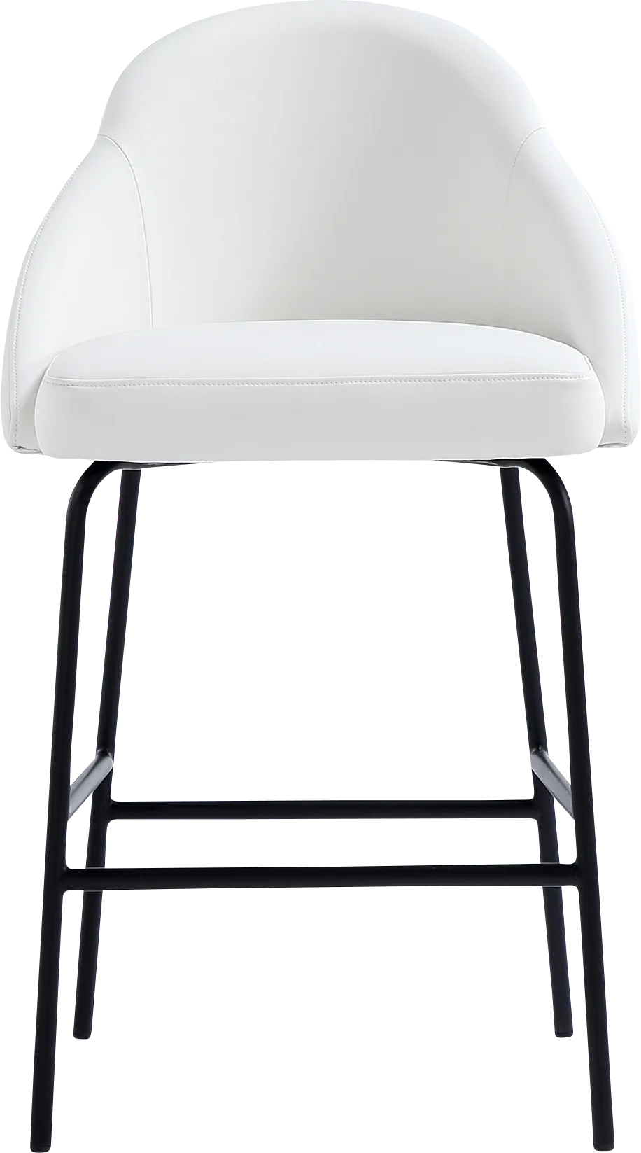 Acewalk I White Counter Height Stool - Image 1