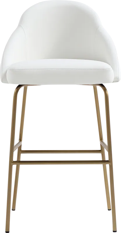 Acewalk II White Barstool