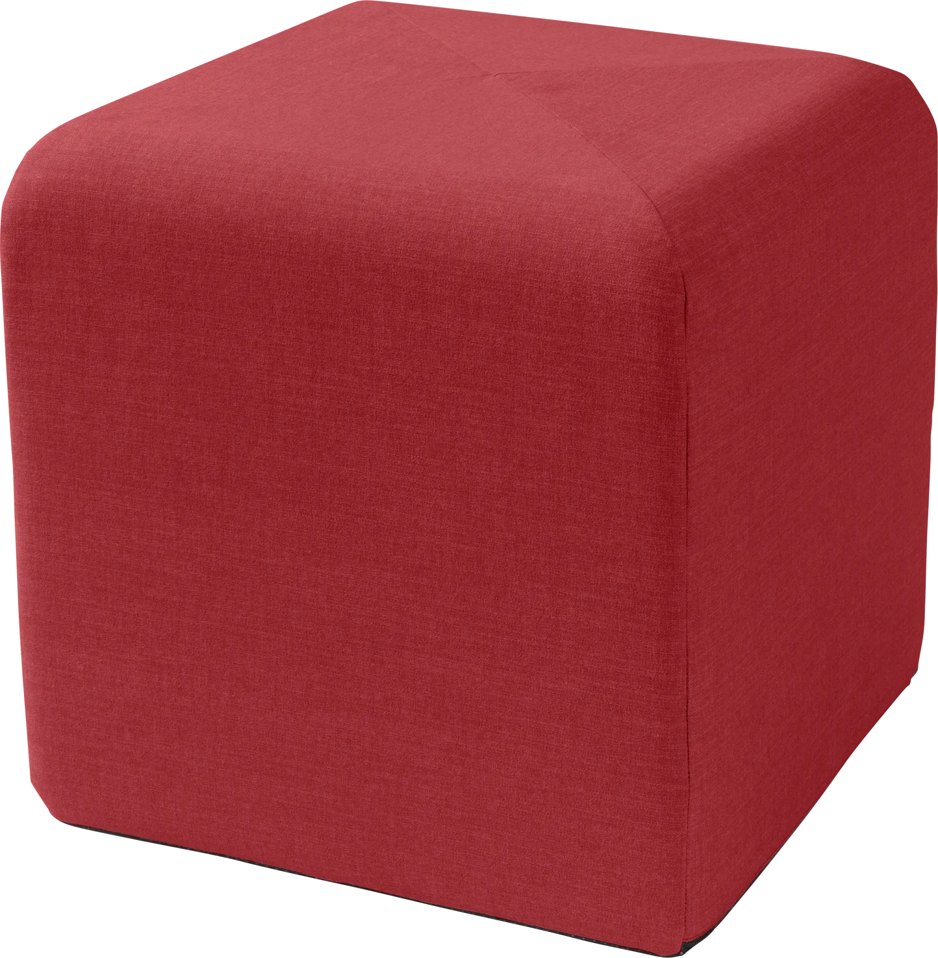 Edunci Red Ottoman - Image 1