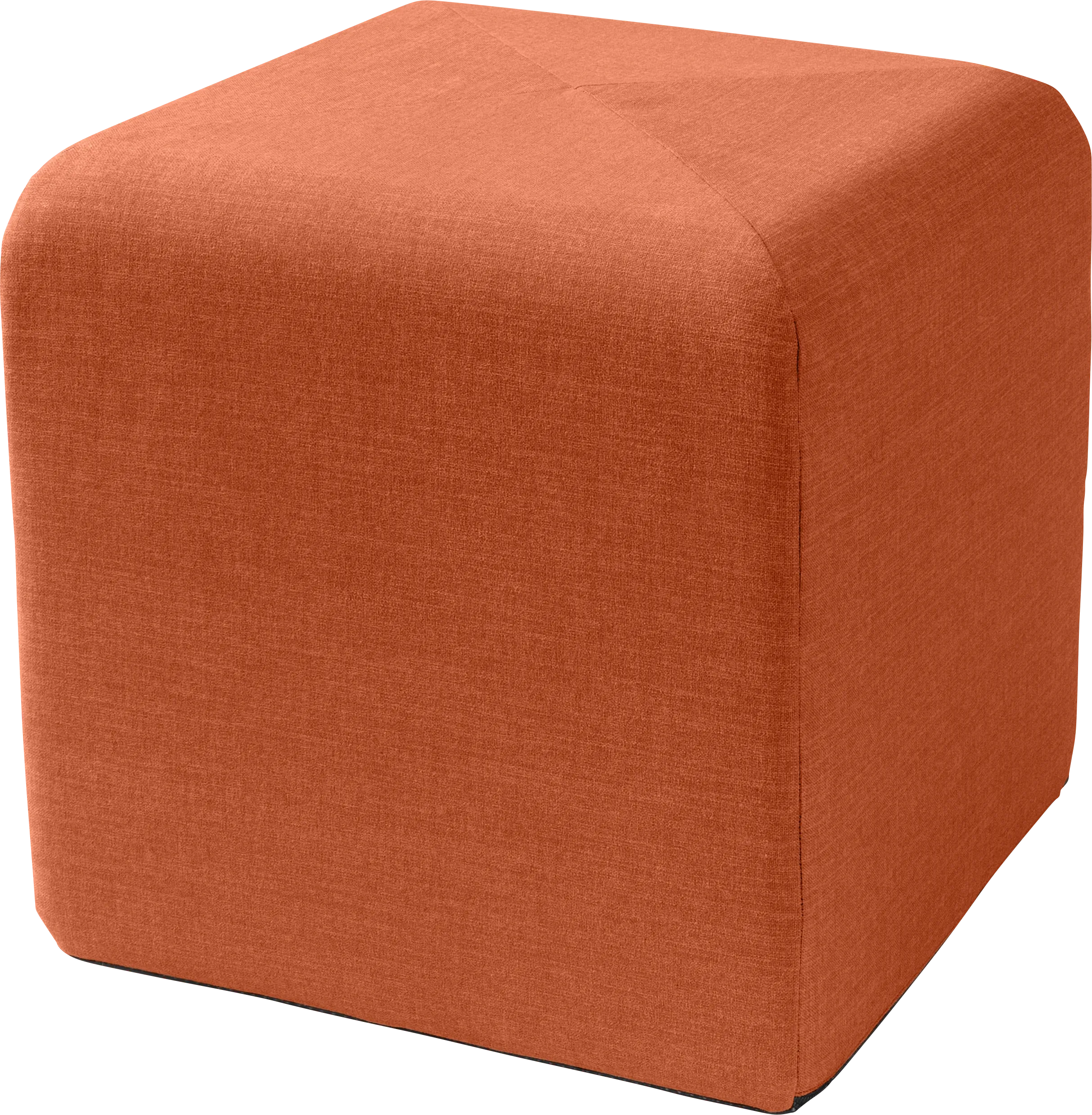Edunci Orange Ottoman - Thumbnail - Image 1