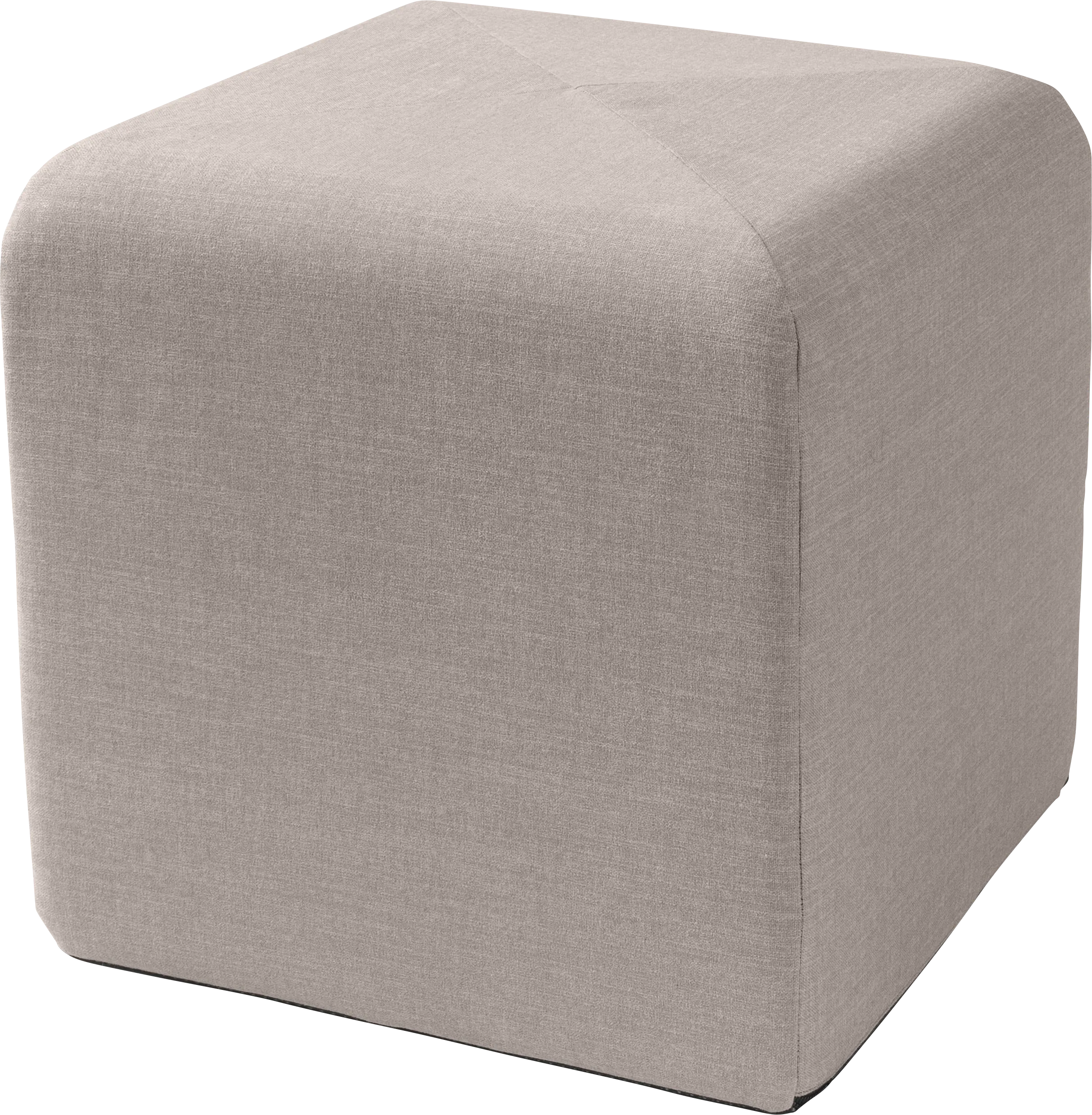 Edunci Gray Ottoman