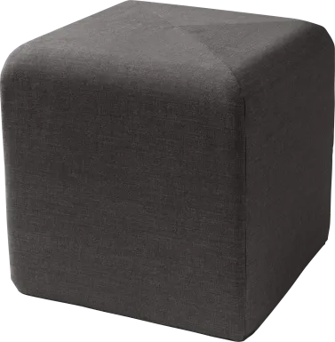 Edunci Black Ottoman