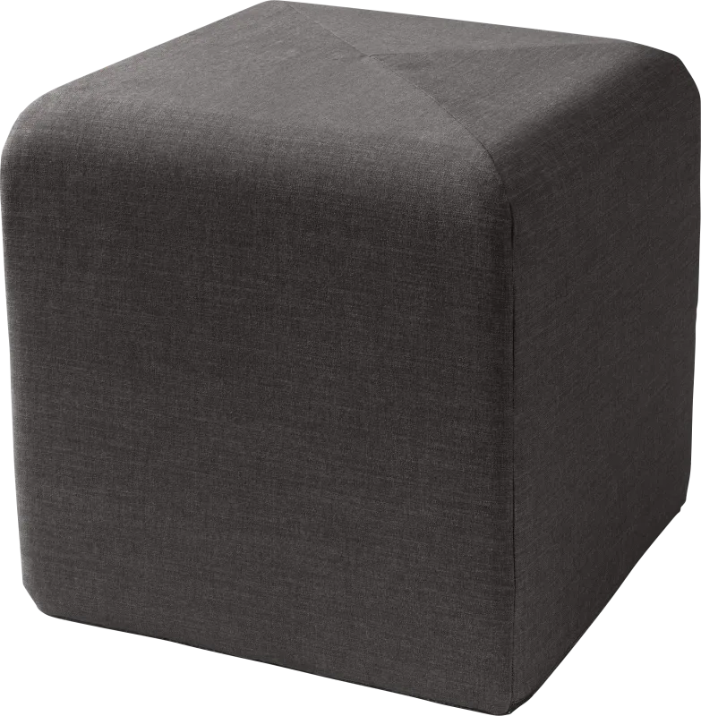 Edunci Black Ottoman