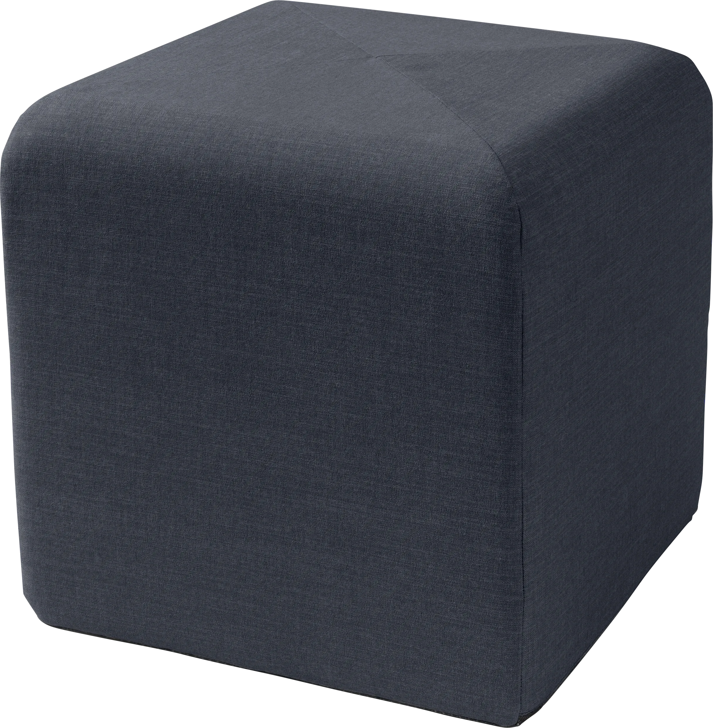 Edunci Blue/Denim Ottoman - Thumbnail - Image 1