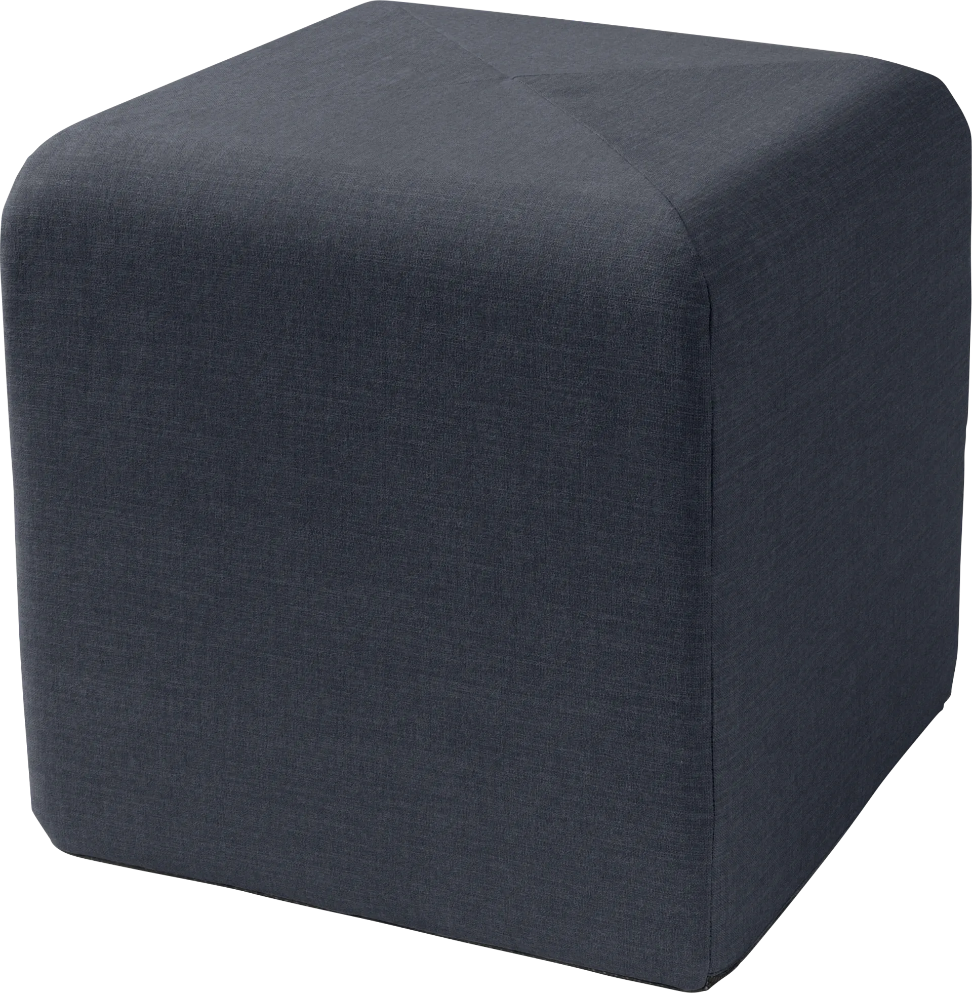 Edunci Blue/Denim Ottoman - Image 1