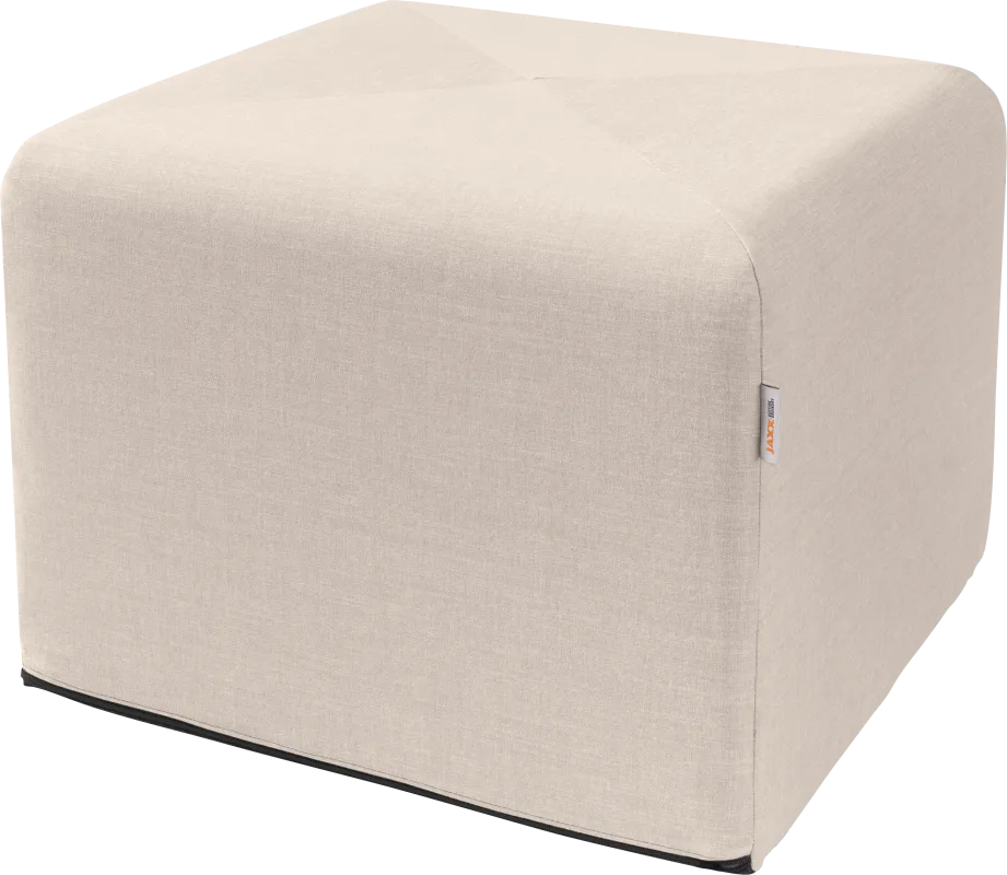 Edunci Light Gray Large Ottoman