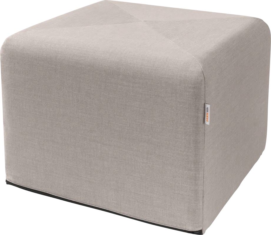 Edunci Gray Large Ottoman