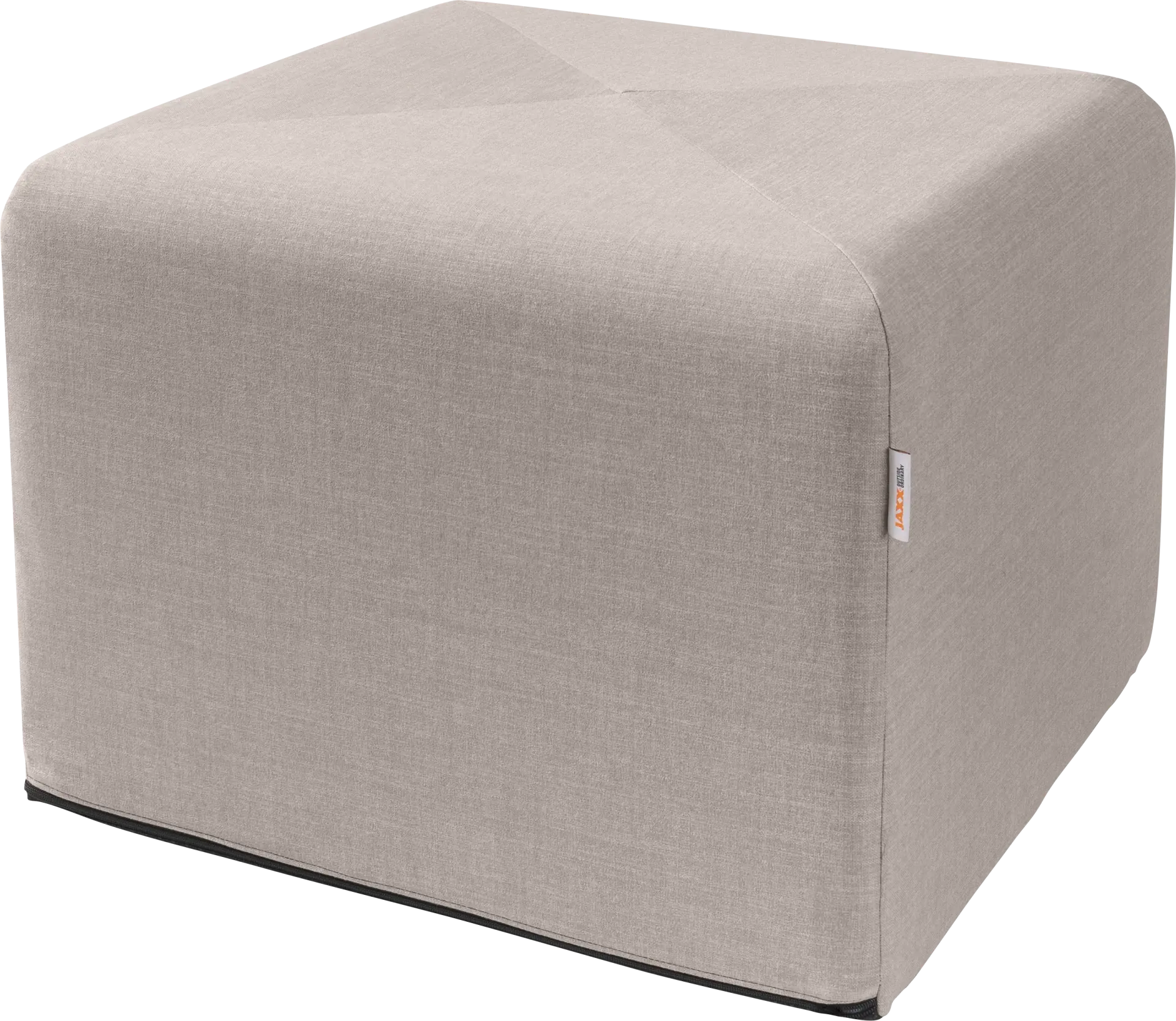 Edunci Gray Large Ottoman