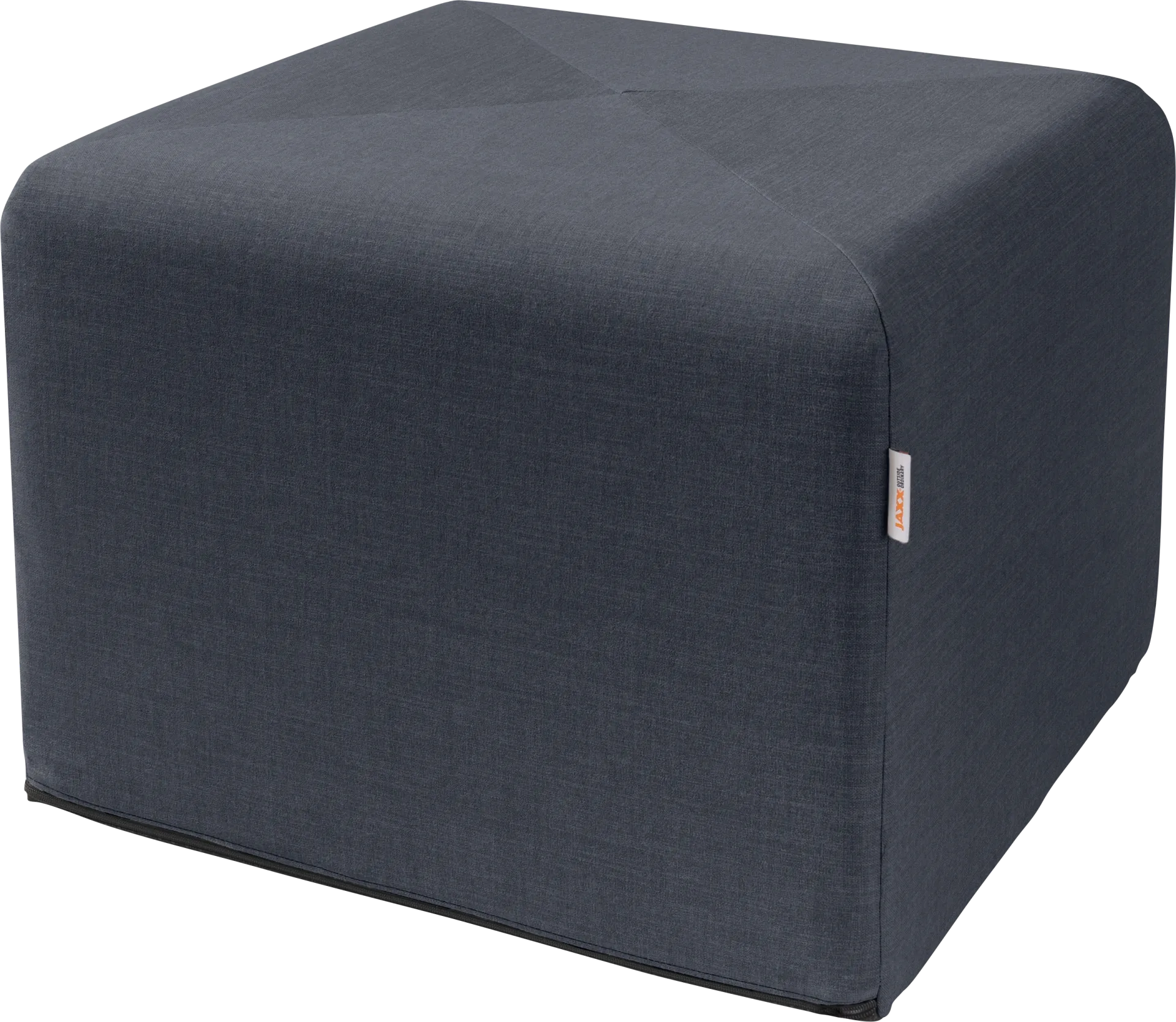 Edunci Blue/Denim Large Ottoman - Image 1
