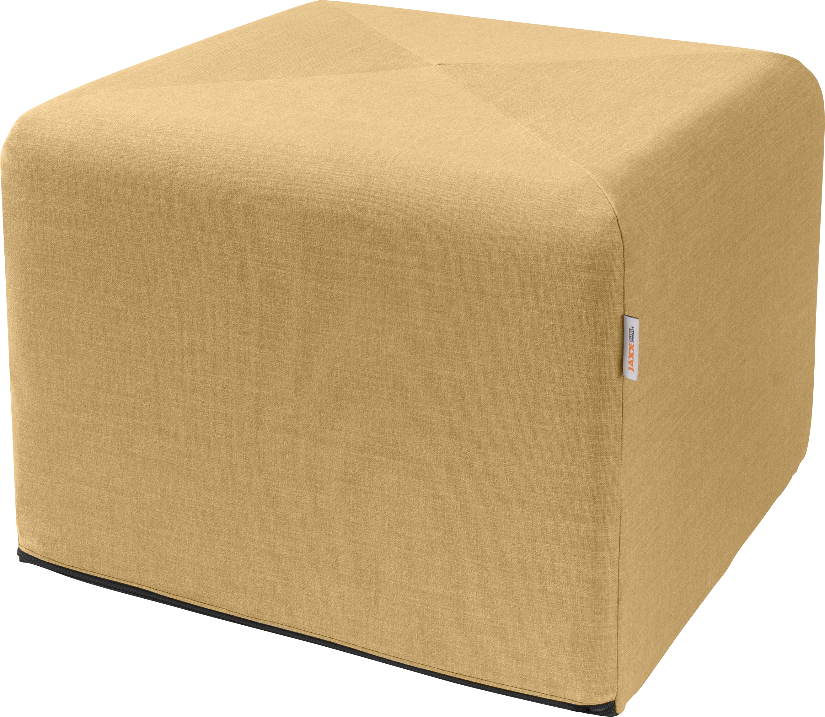 Edunci Beige Large Ottoman - Thumbnail - Image 1