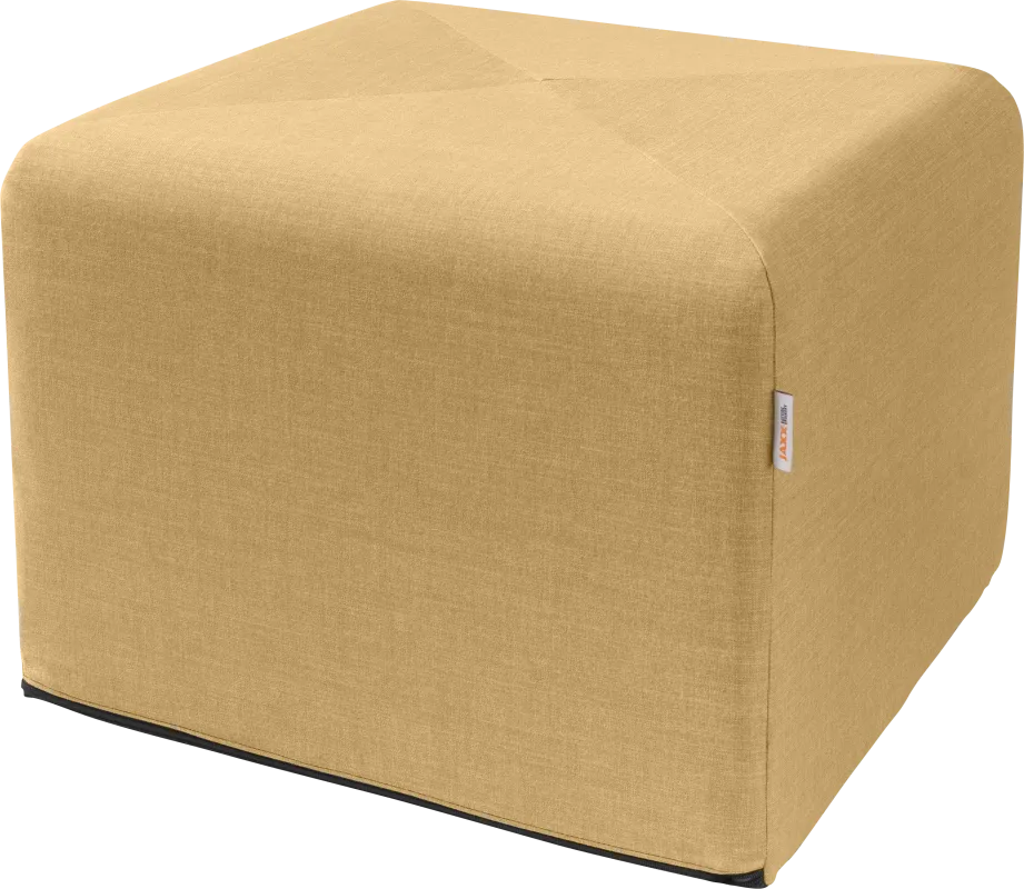 Edunci Beige Large Ottoman