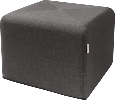 Edunci Black Large Ottoman
