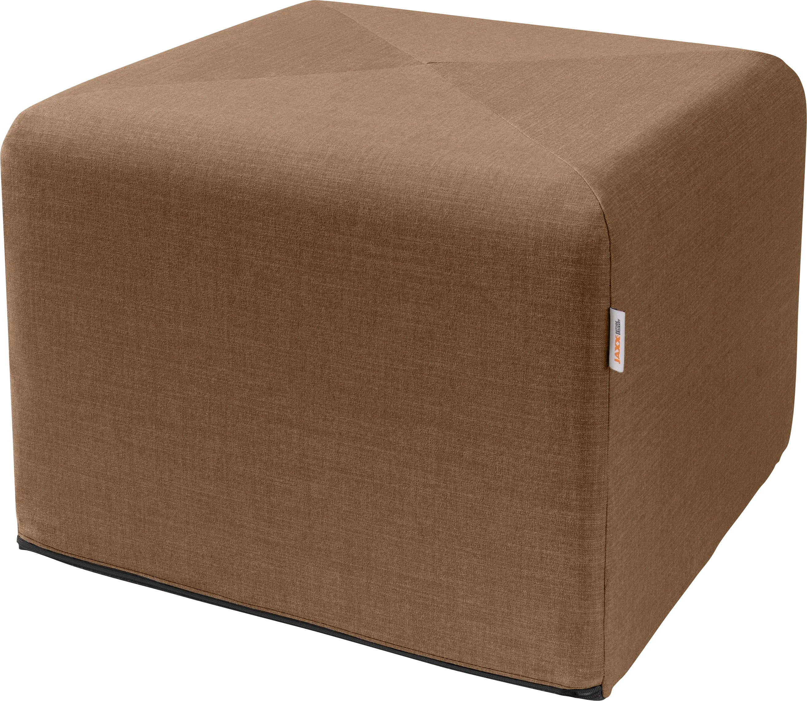 Edunci Brown Large Ottoman - Thumbnail - Image 1