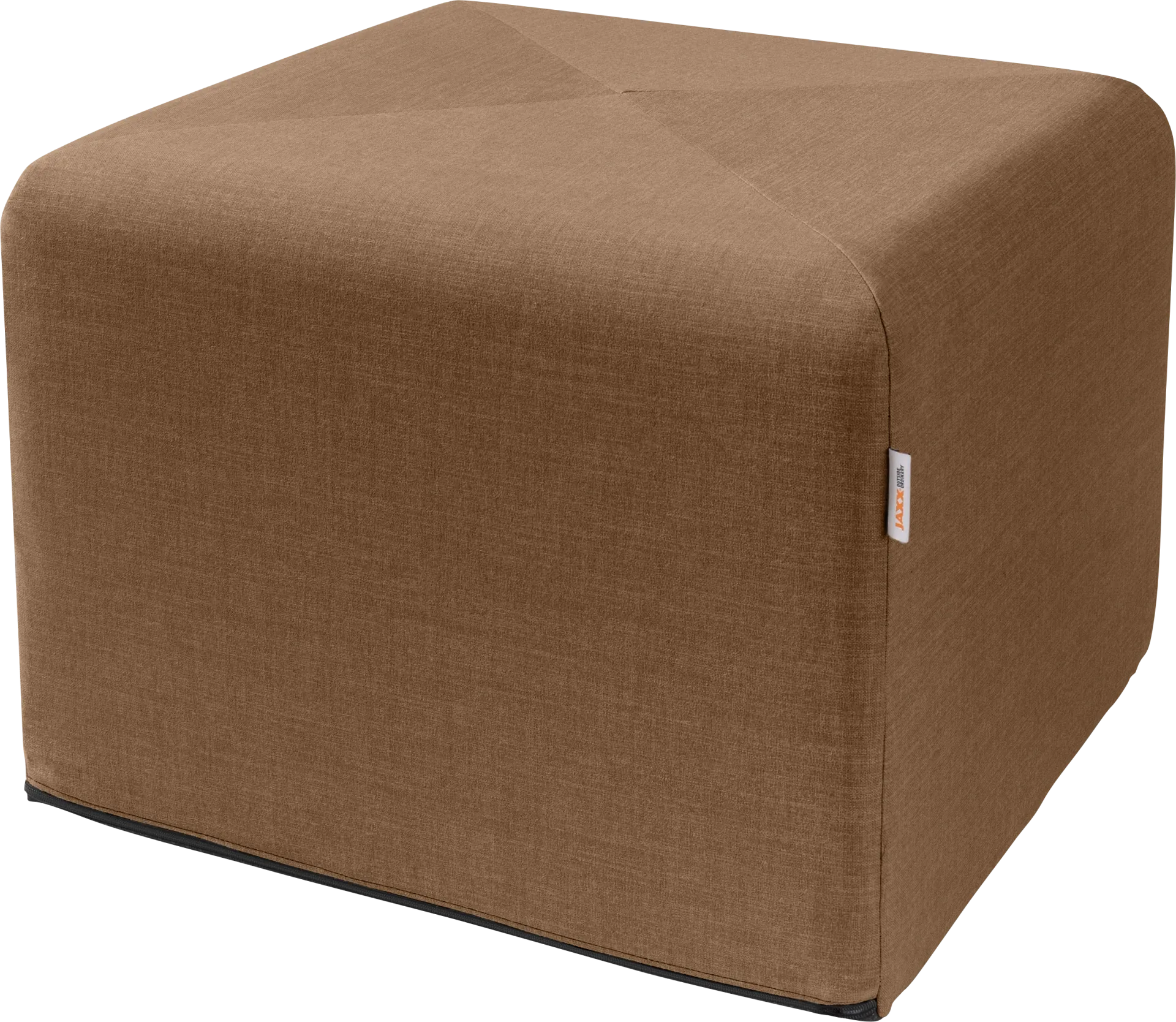 Edunci Brown Large Ottoman - Image 1