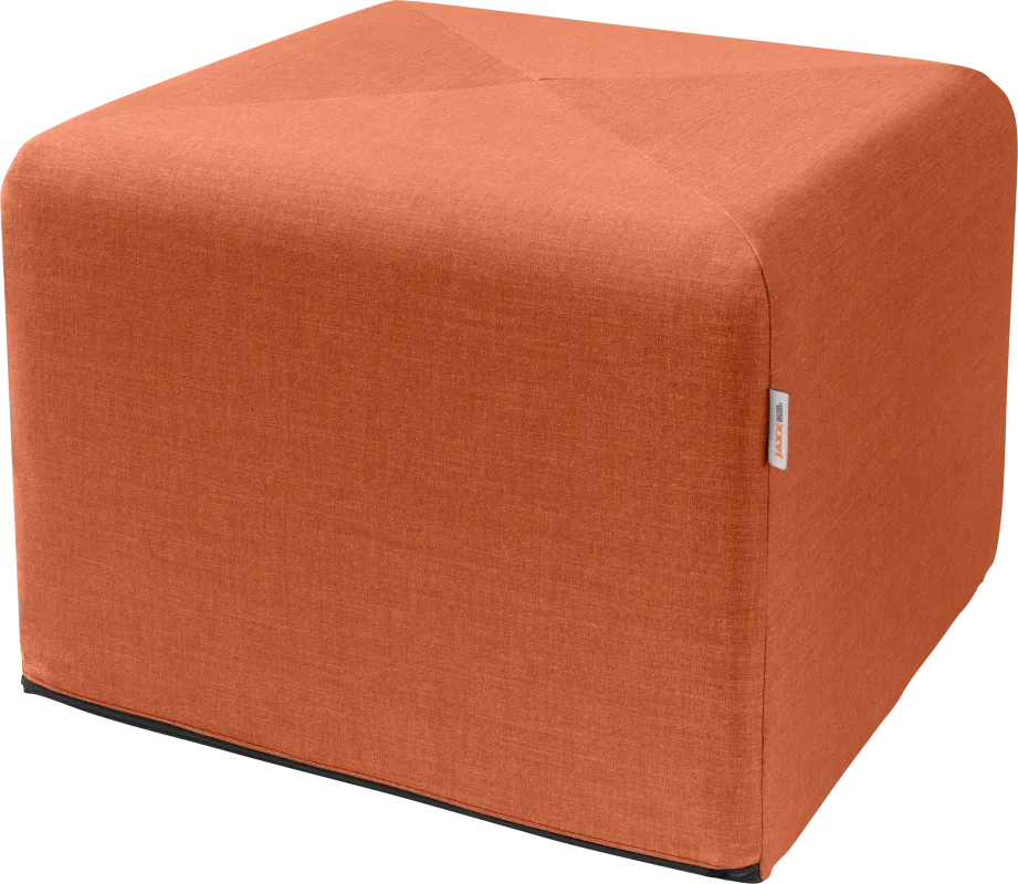 Edunci Orange Large Ottoman