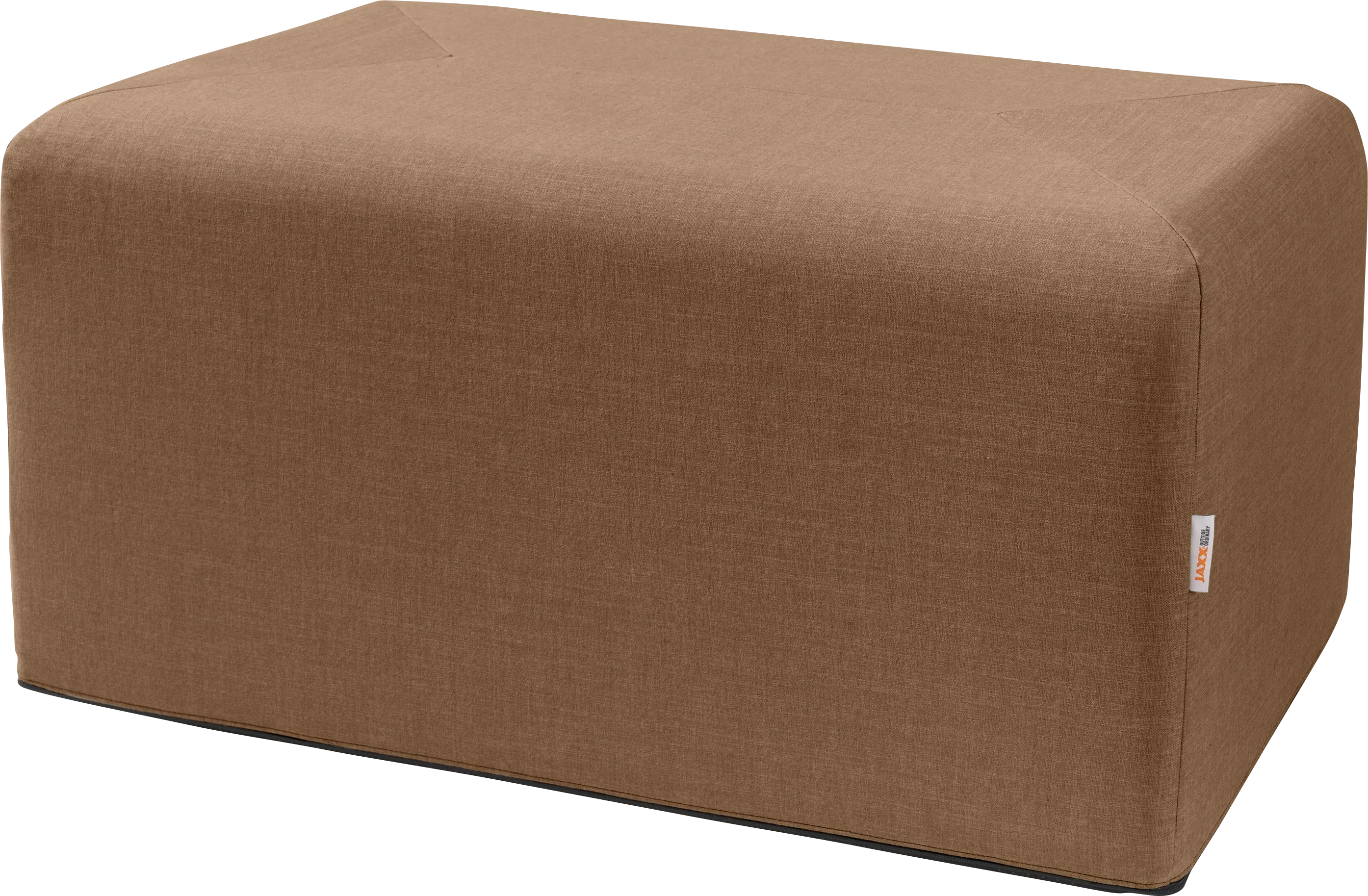 Edunci Brown Large Rectangular Ottoman