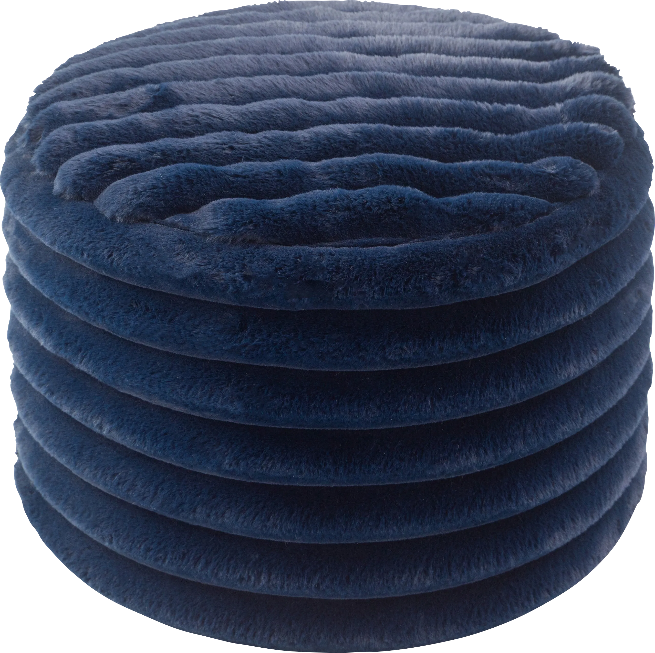 Blossi Blue Pouf - Thumbnail - Image 1