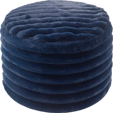 Blossi Blue Pouf