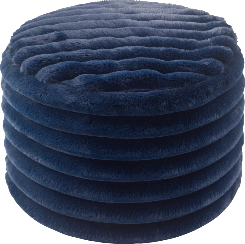 Blossi Blue Pouf