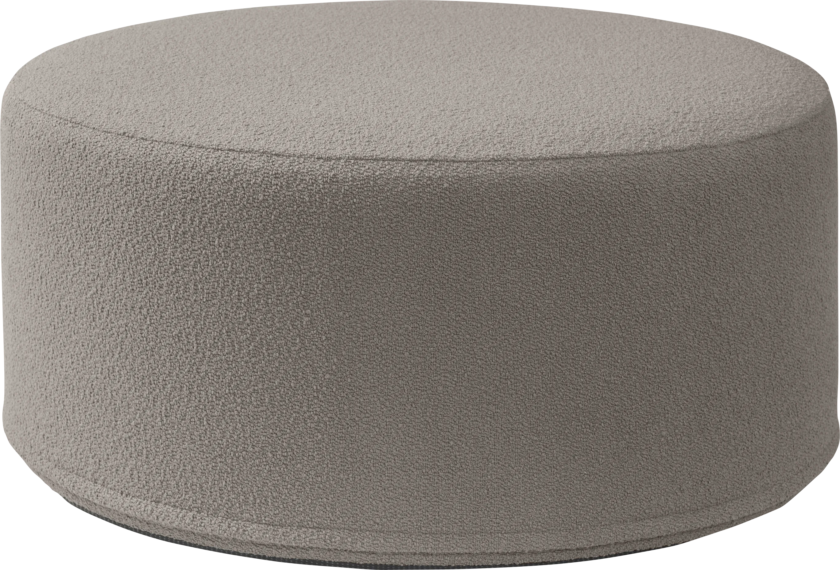 Bevina II Dark Gray Ottoman - Thumbnail - Image 1